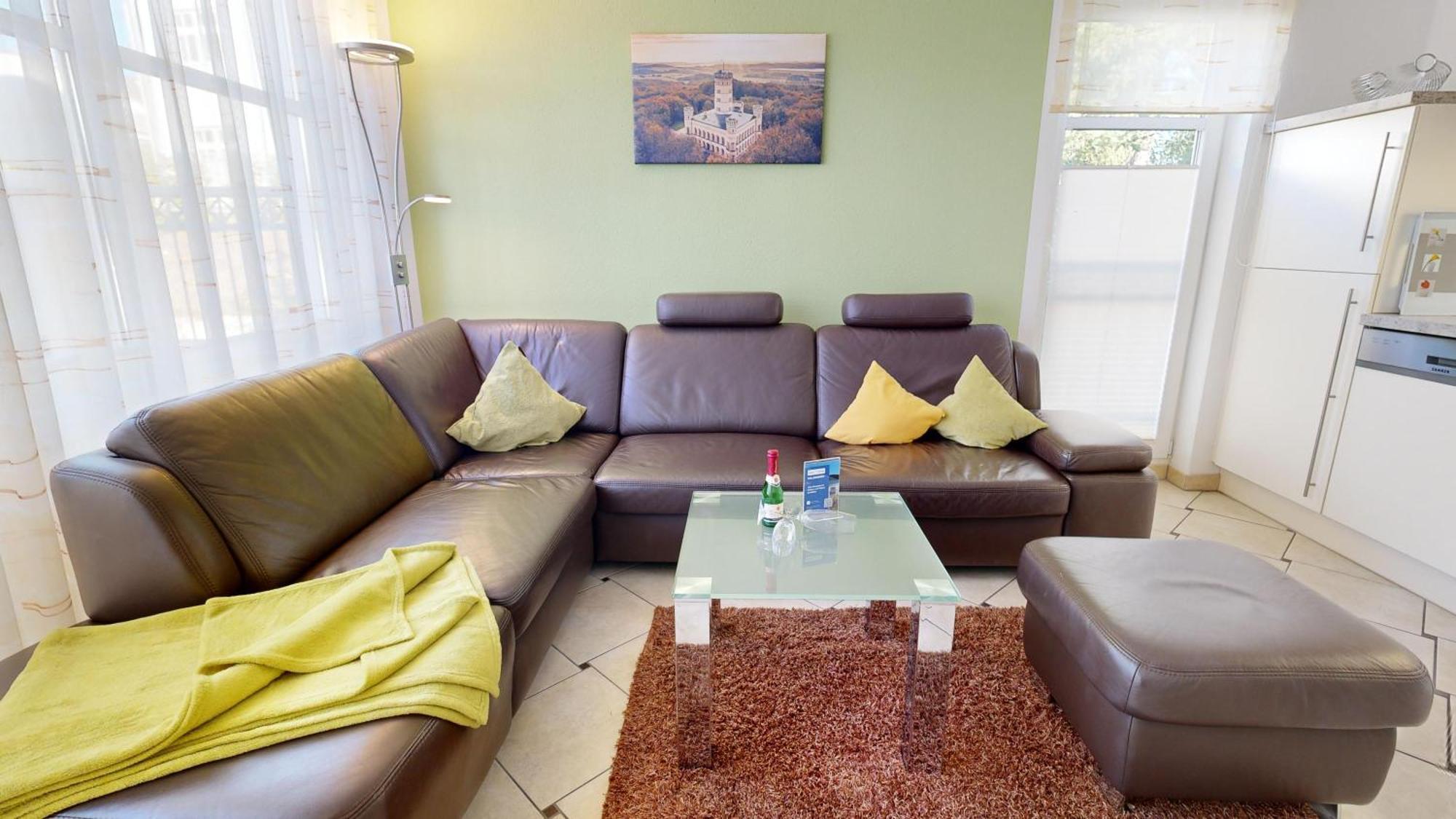 Strandnahe Fewo Mit 2 Schlafzimmern Und Balkon, Koenigin Augusta, บินซ์ ภายนอก รูปภาพ