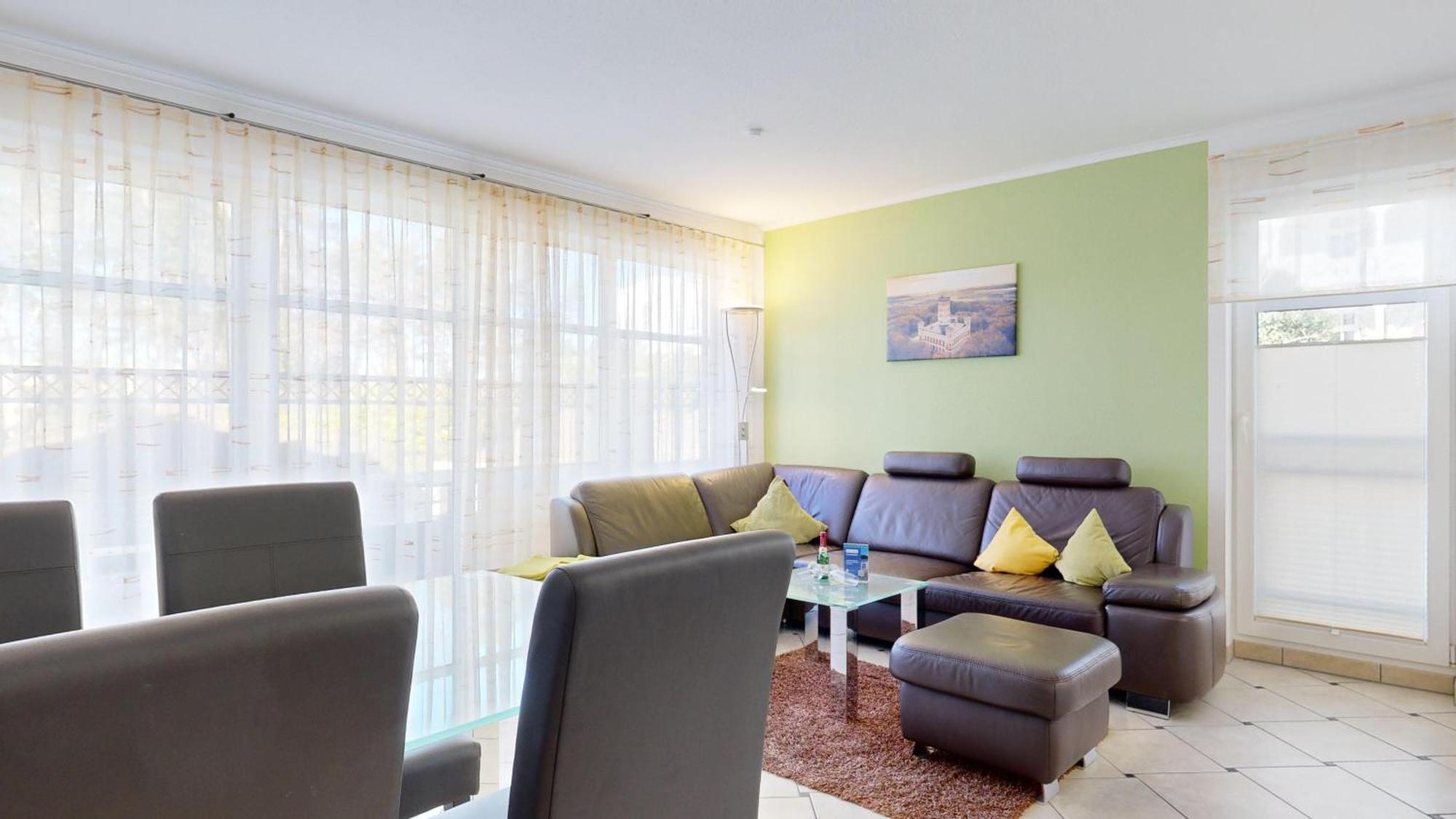 Strandnahe Fewo Mit 2 Schlafzimmern Und Balkon, Koenigin Augusta, บินซ์ ภายนอก รูปภาพ