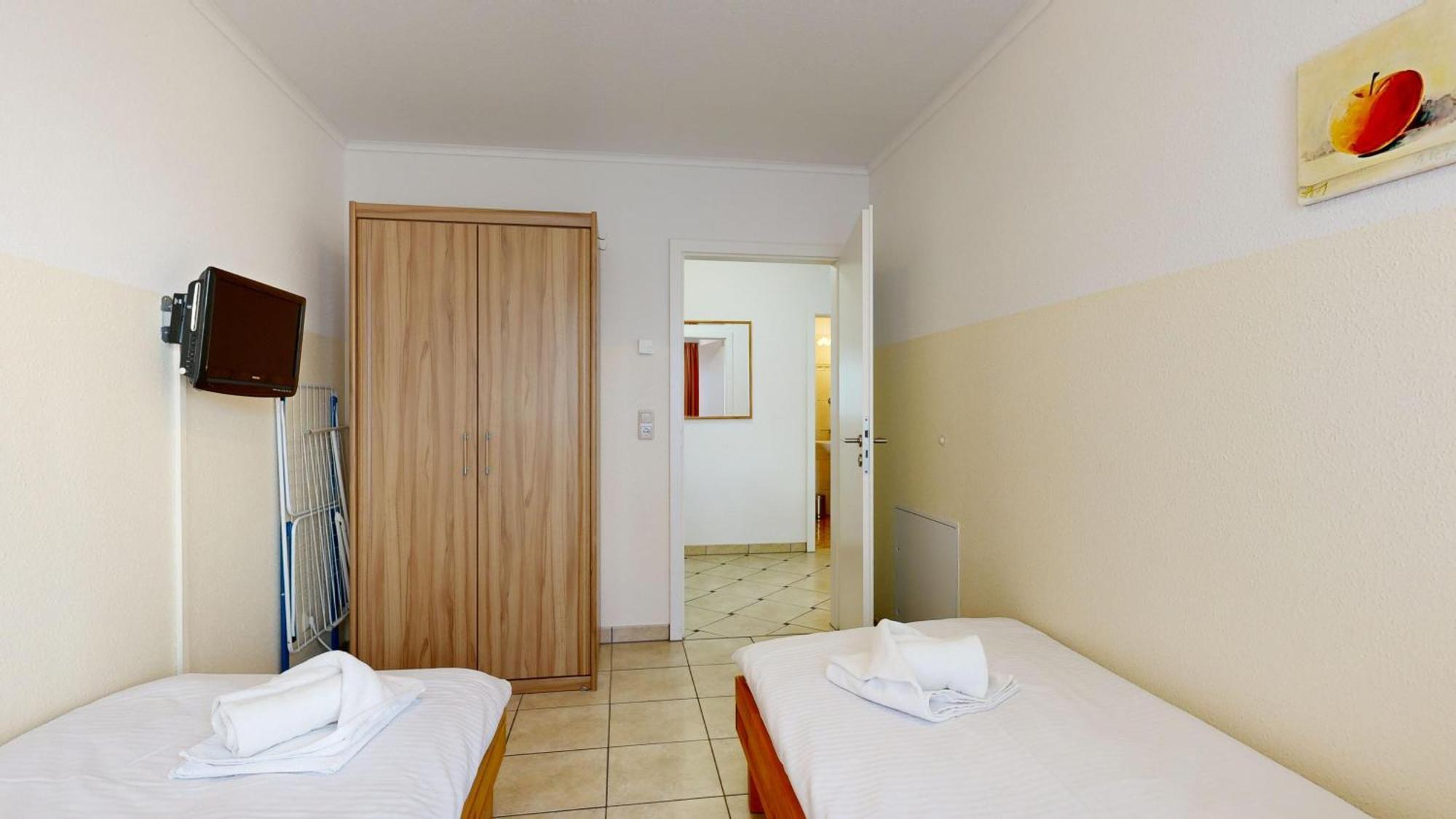 Strandnahe Fewo Mit 2 Schlafzimmern Und Balkon, Koenigin Augusta, บินซ์ ภายนอก รูปภาพ